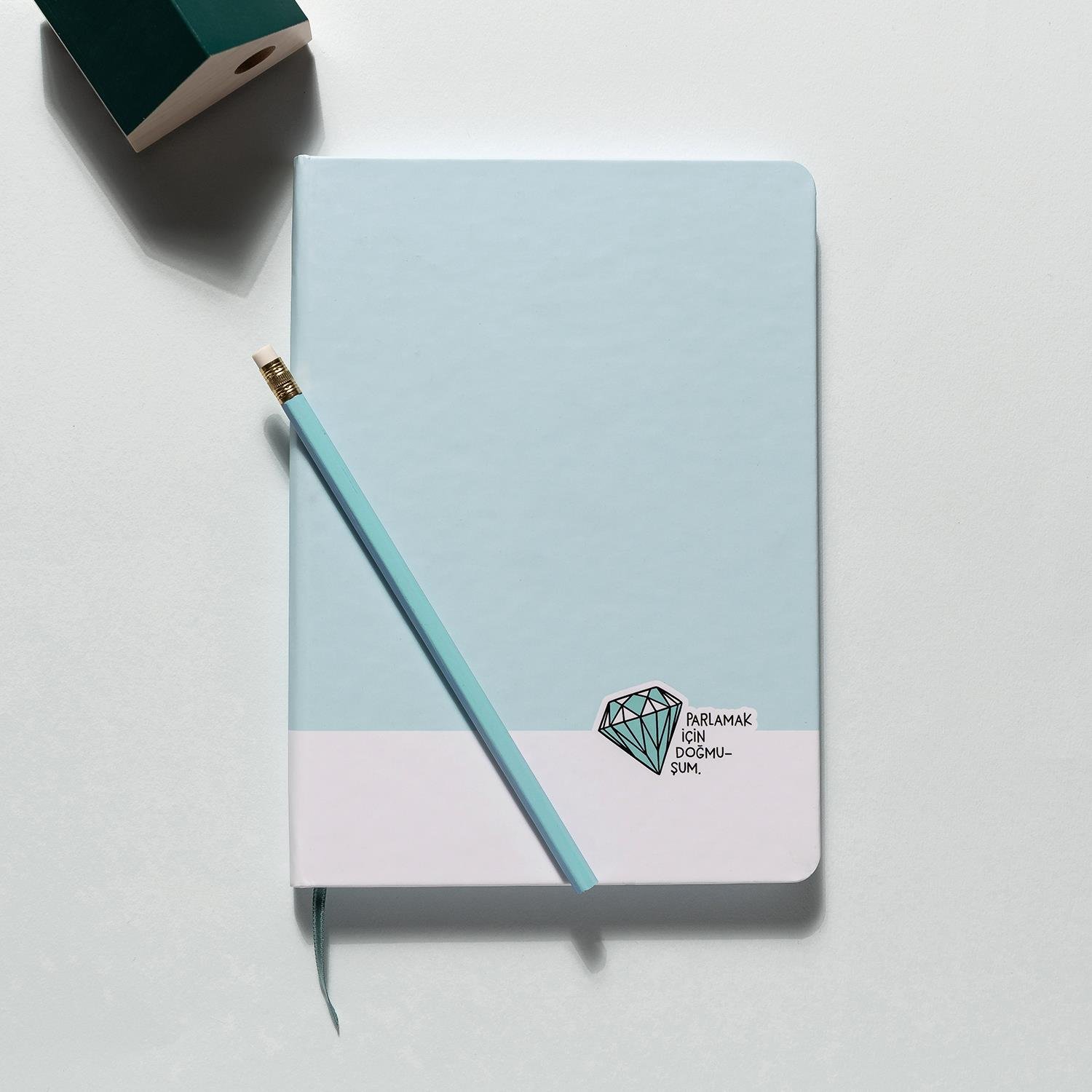 Hisli ŞeylerParlamak İçin Doğmuşum Sert Kapaklı Defter