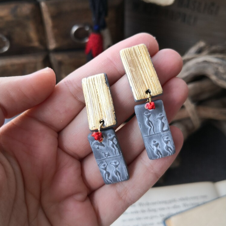 SevdiklerimizOlala Handmade | Polimer Kil Küpe 02