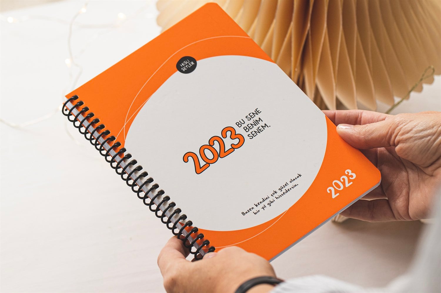 Hisli ŞeylerBu Sene Benim Senem 2023 Haftalık Ajanda