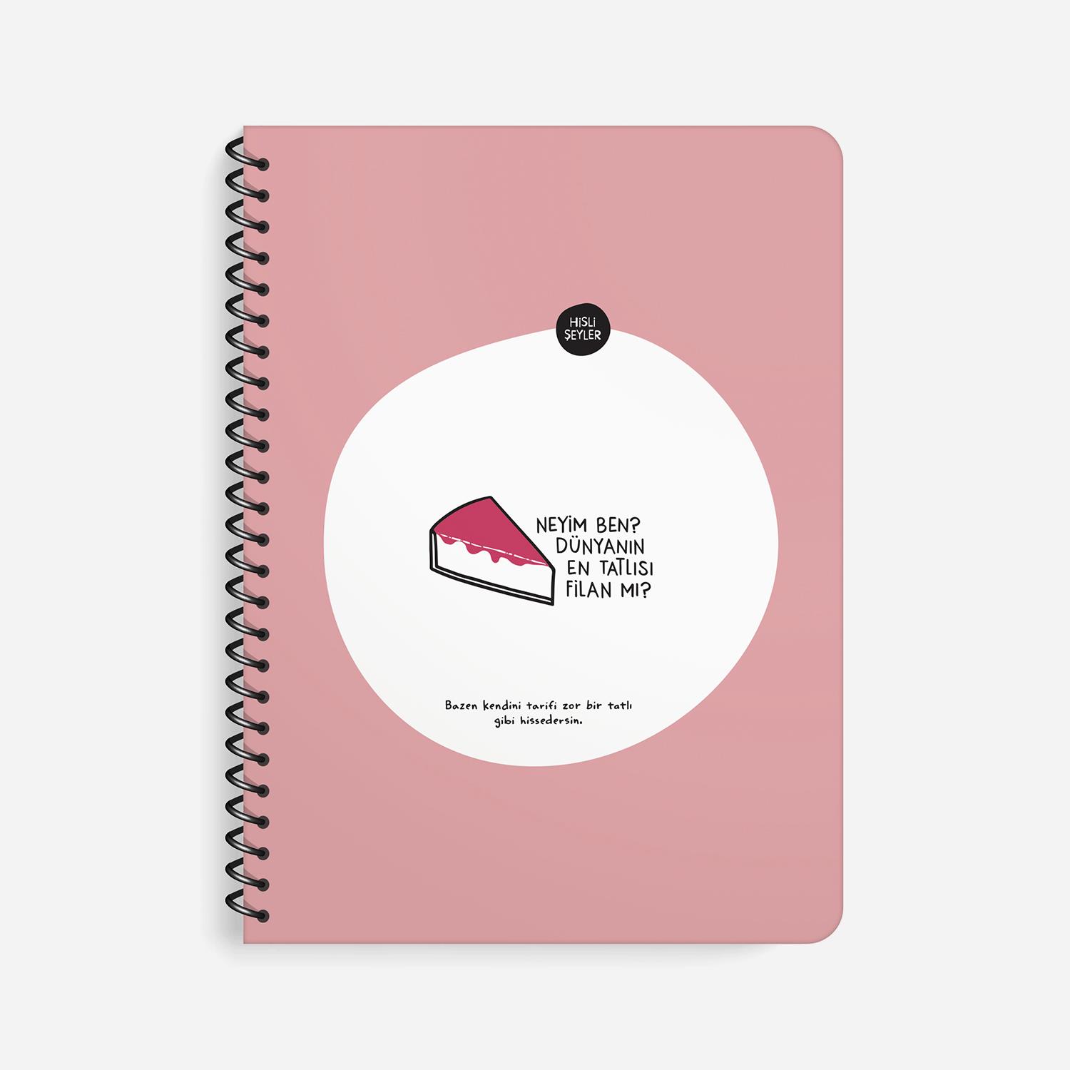 Hisli ŞeylerDünyanın En Tatlısı Spiralli Defter