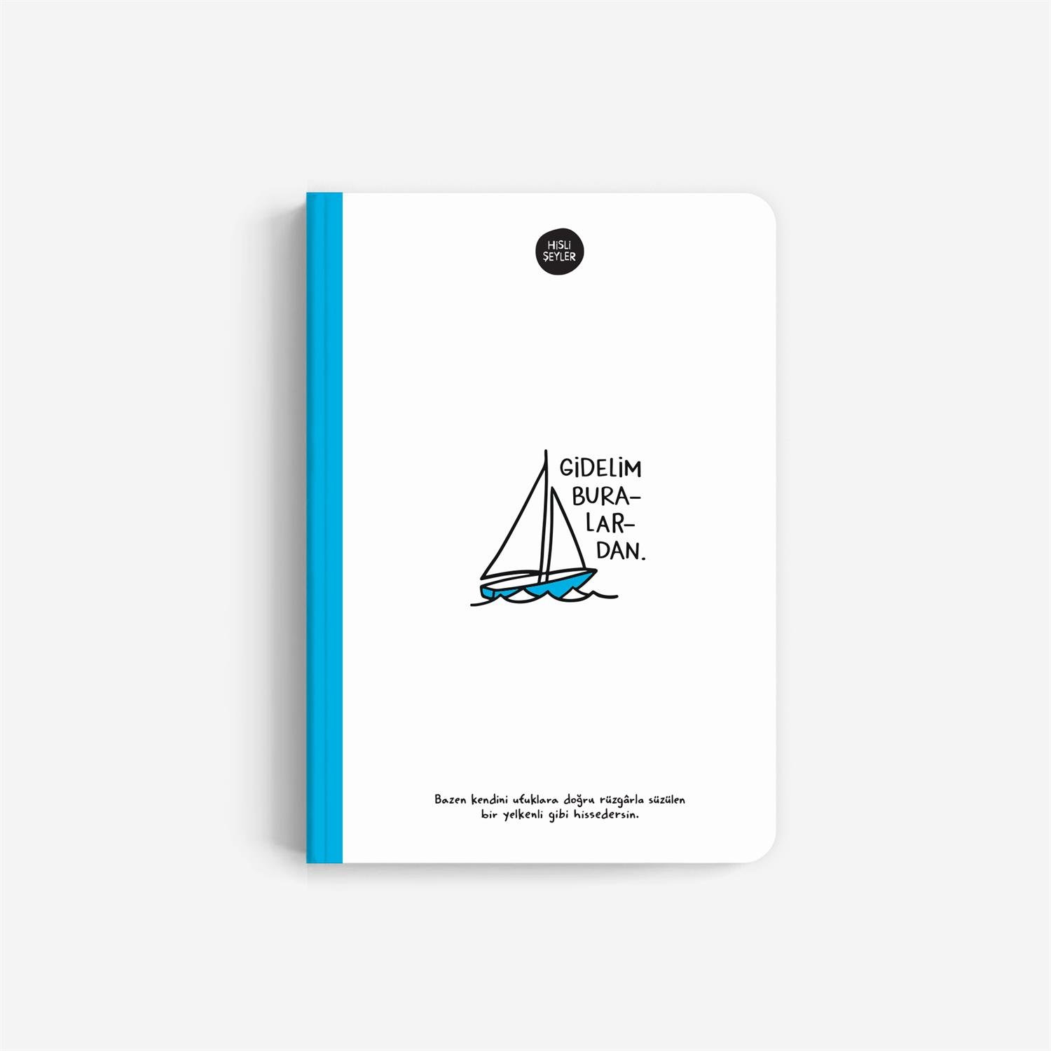 Hisli ŞeylerGidelim Buralardan Sert Kapaklı Defter