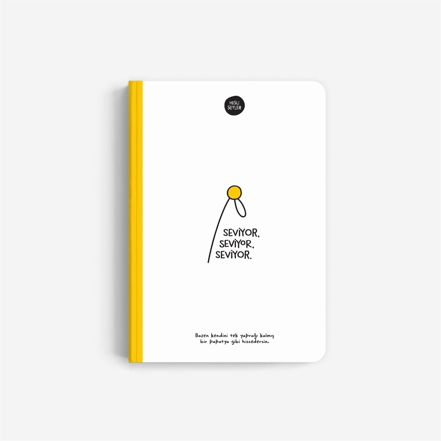Hisli ŞeylerSeviyor Sert Kapaklı Defter