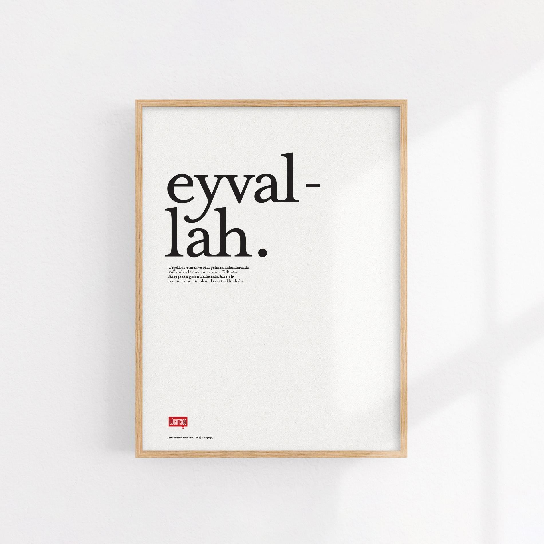 Lûgat365Eyvallah Poster