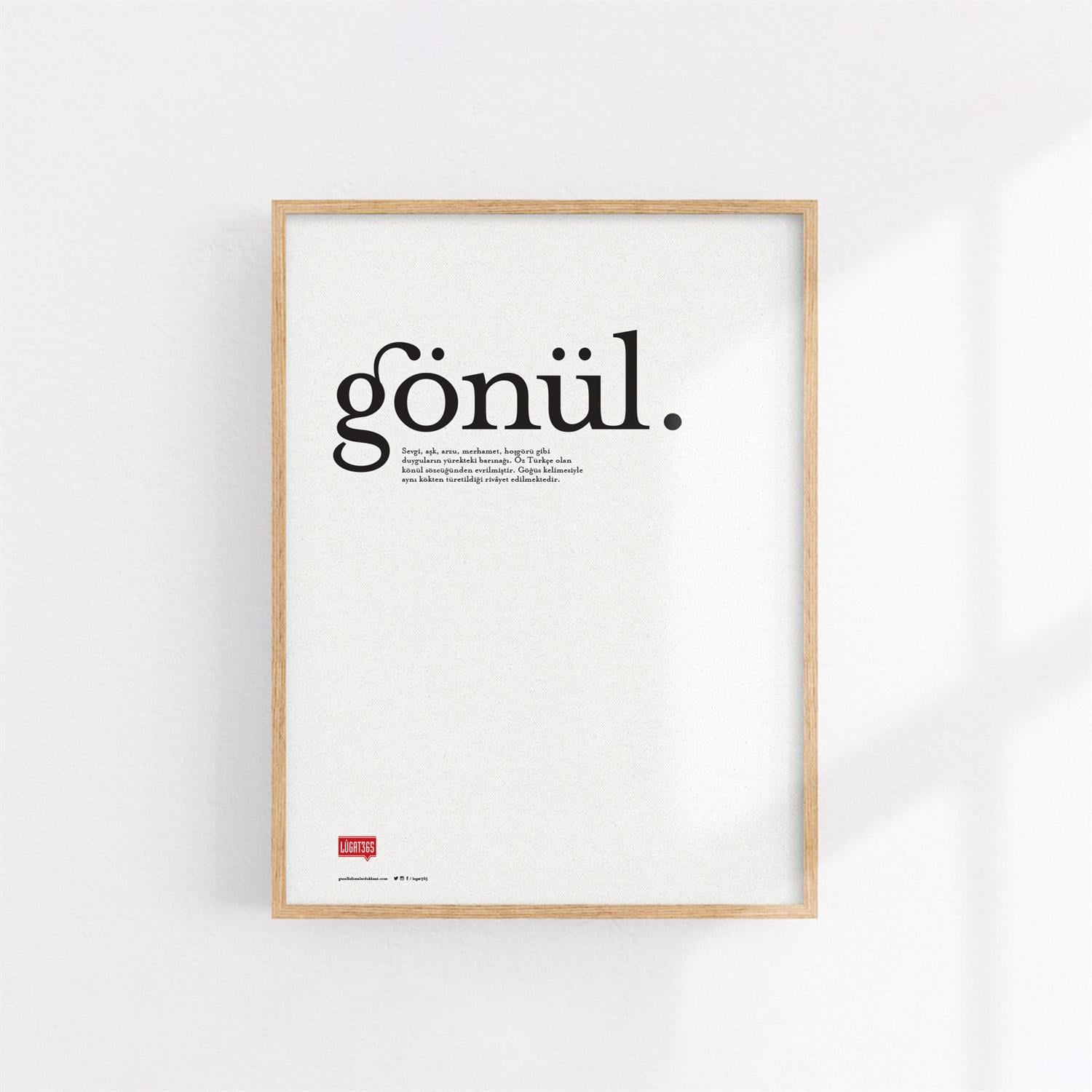 Lûgat365Gönül Poster