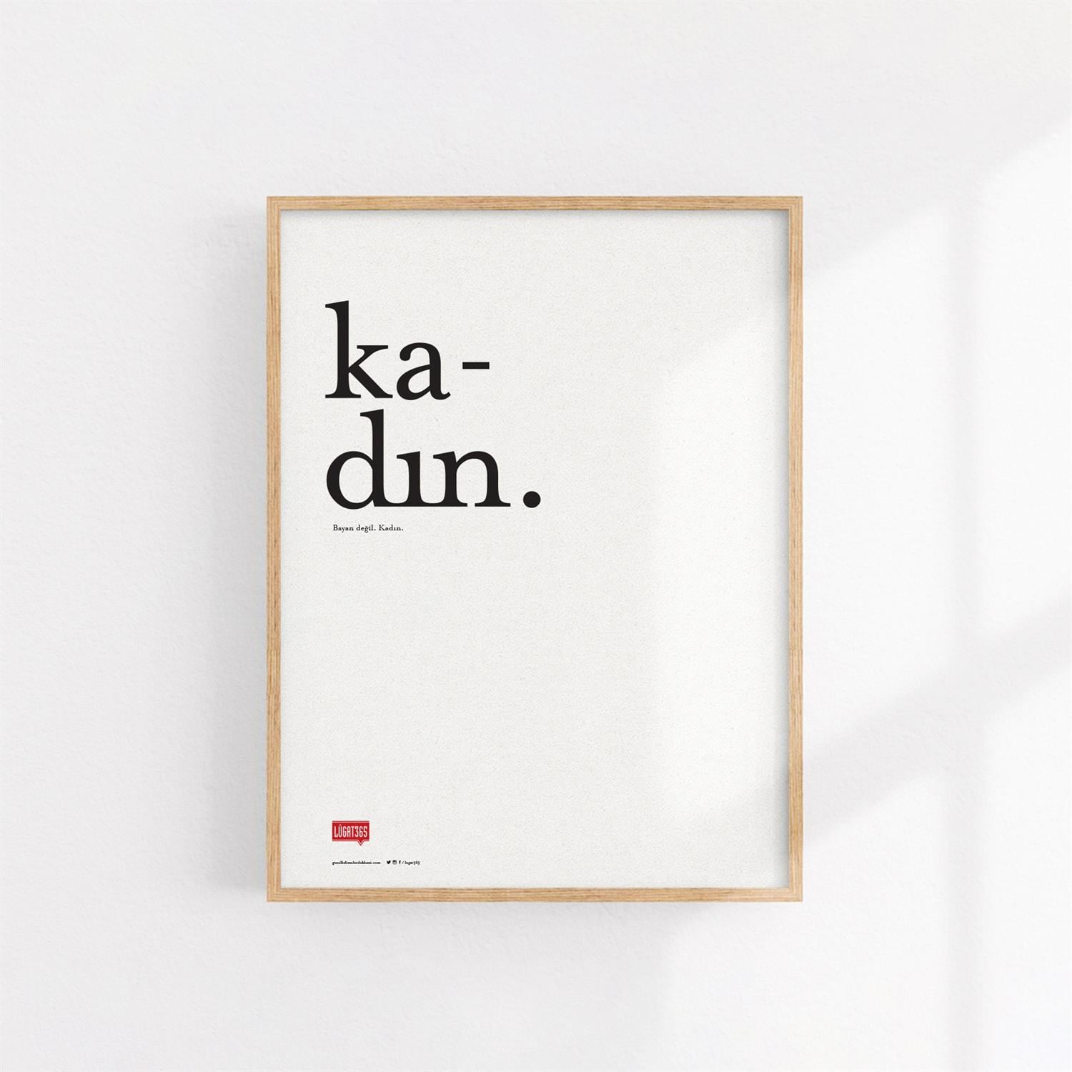 Lûgat365Kadın Poster