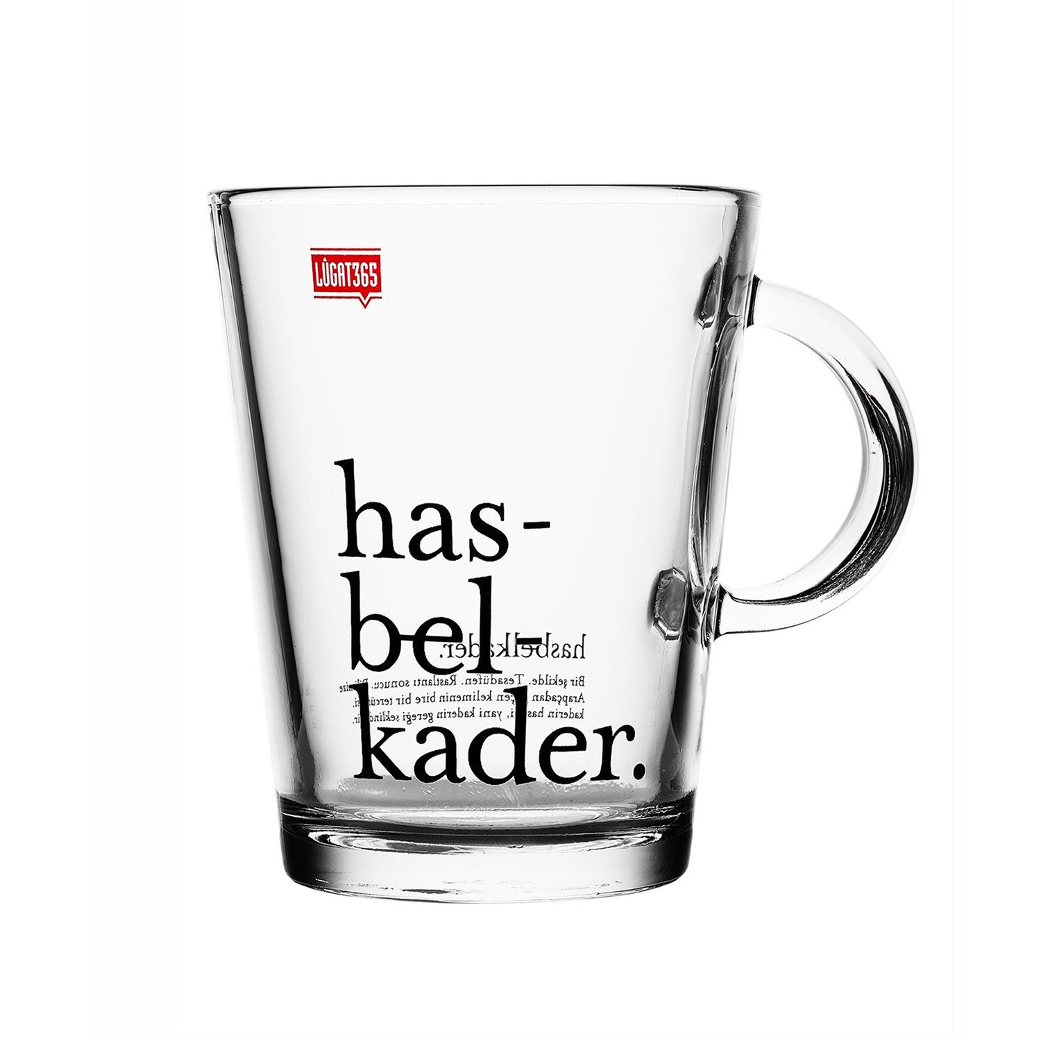 Lûgat365Hasbelkader Büyük Cam Kupa