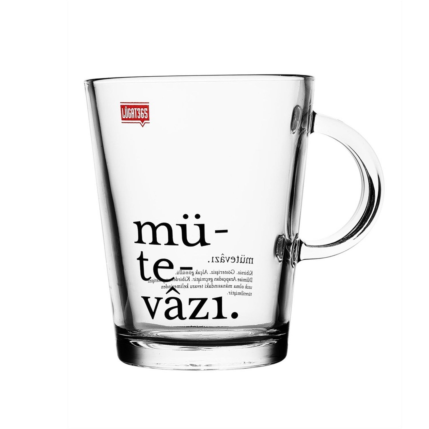 Lugat365Lûgat365 Mütevazı Cam Kupa
