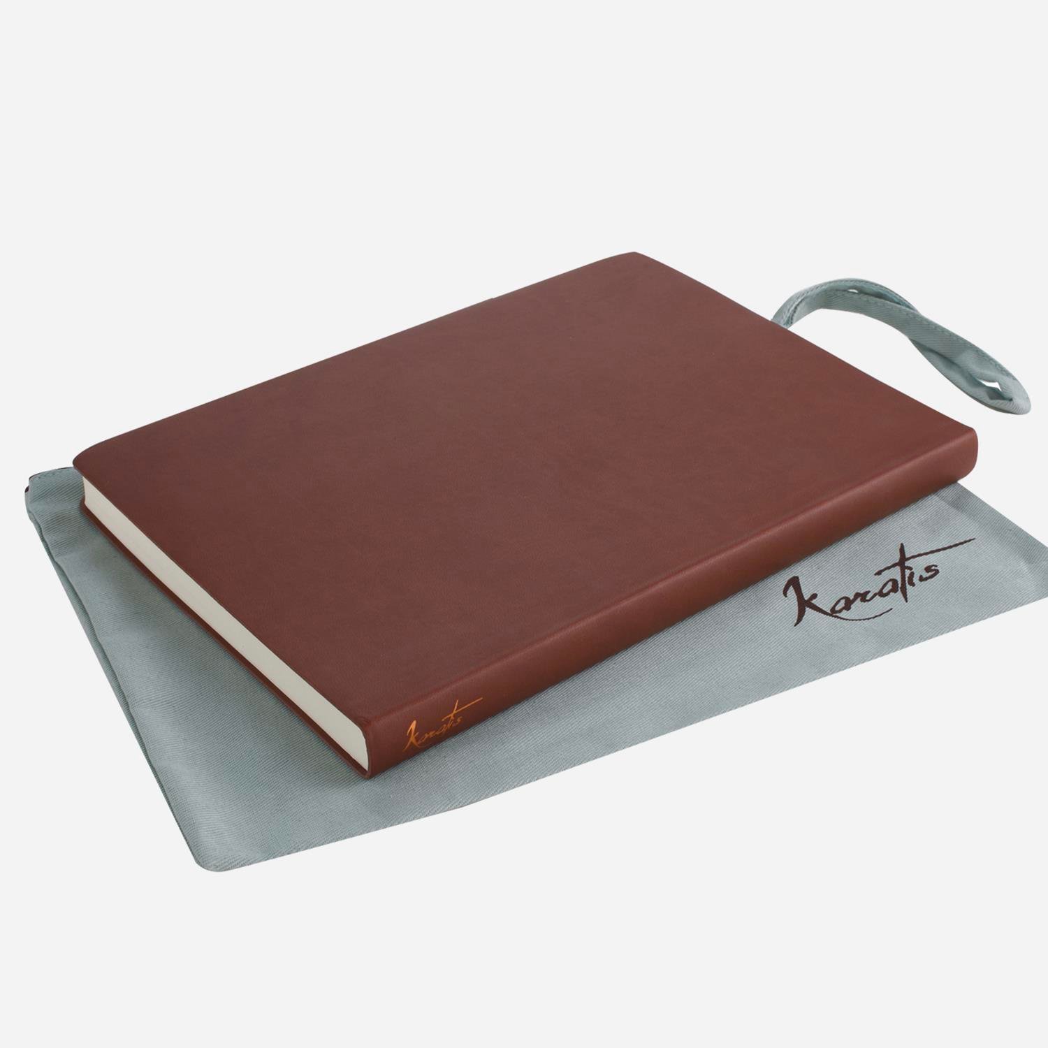 SevdiklerimizKaratis | Dolma Kalem Defteri - Vegan Deri