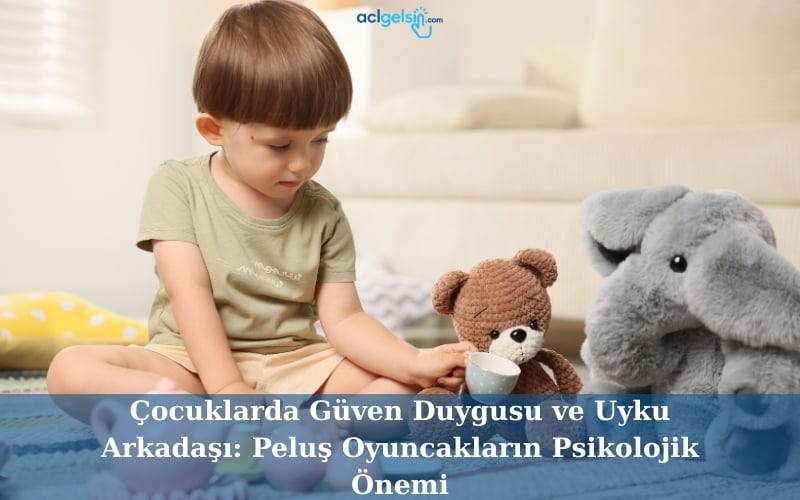 Çocuklarda Güven Duygusu ve Uyku Arkadaşı: Peluş Oyuncakların Psikolojik Önemi