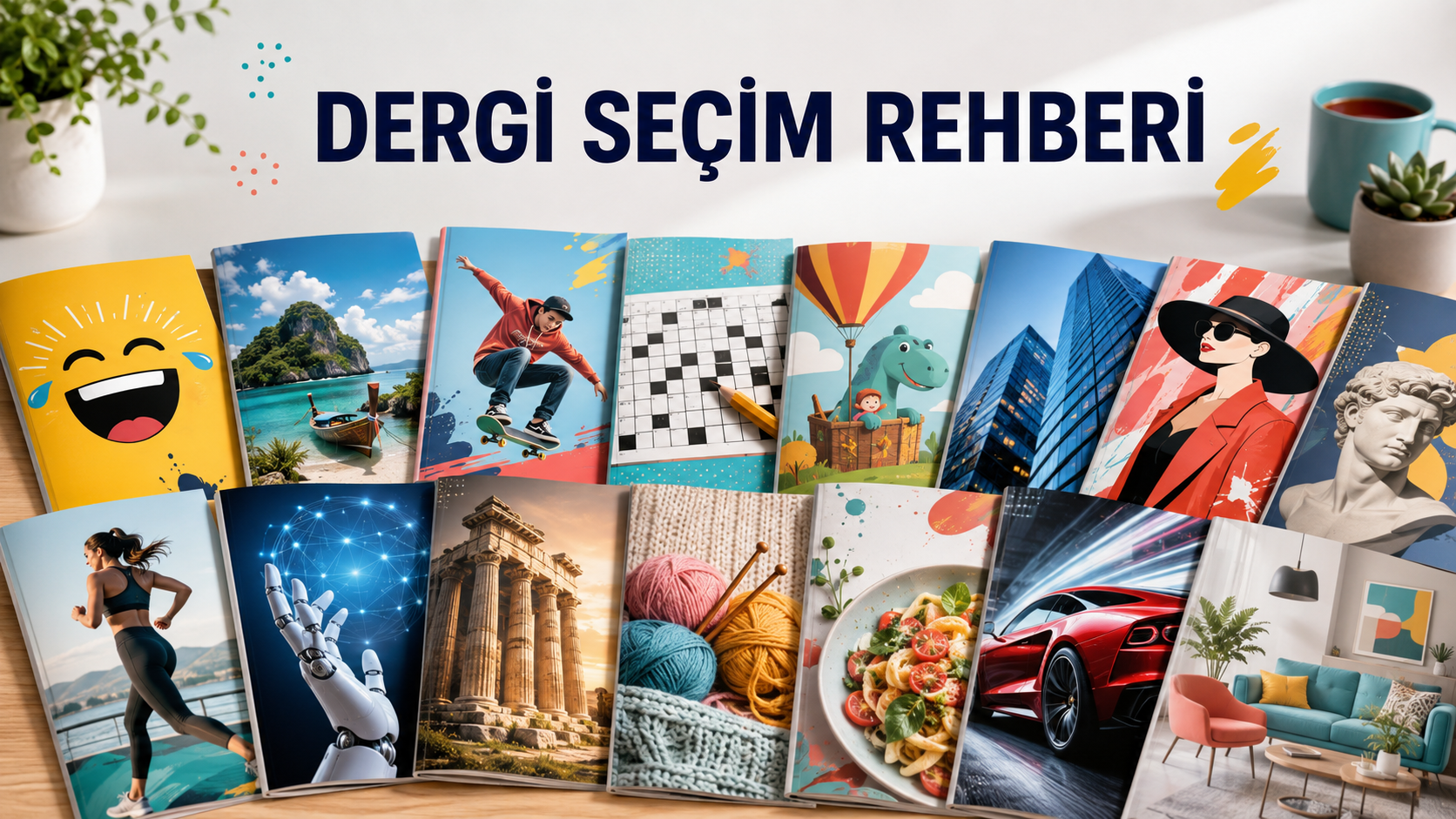 lgi alanına göre dergi çeşitleri ve dergi seçim rehberi