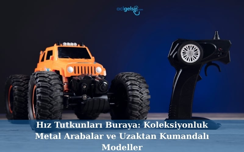 Hız Tutkunları Buraya: Koleksiyonluk Metal Arabalar ve Uzaktan Kumandalı Modeller