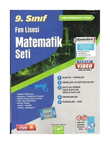 09.sınıf Set Fen Lisesi Matematik - 2023