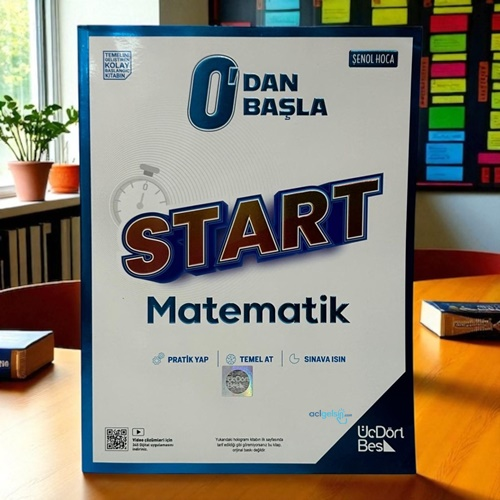 0`dan Başla Start Matematik Şenol Hoca Üç Dört Beş Yayınları