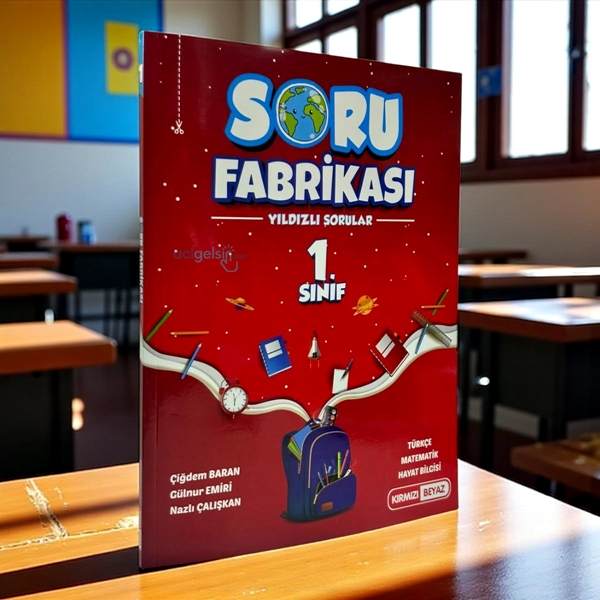 1. Sınıf Tüm Dersler Soru Fabrikası Yıldızlı Sorular Kırmızı Beyaz Yayınları