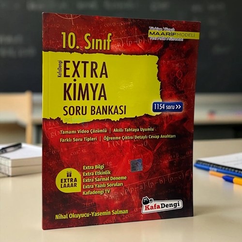10.sınıf Extra Kimya Soru Bankası Kafadengi Yayınları