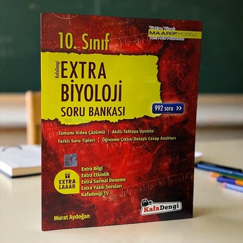 10. Sınıf Biyoloji Extra Soru Bankası Kafadengi Yayınları