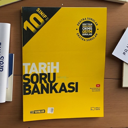 10. Sınıf Tarih Soru Bankası Hız Yayınları