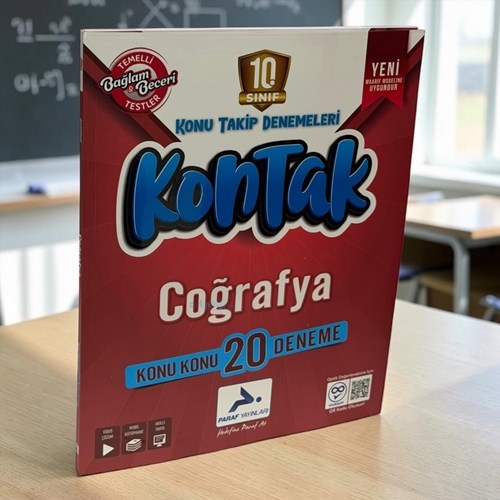 10. Sınıf Coğrafya Kontak Konu Takip Denemeleri Paraf Yayınları