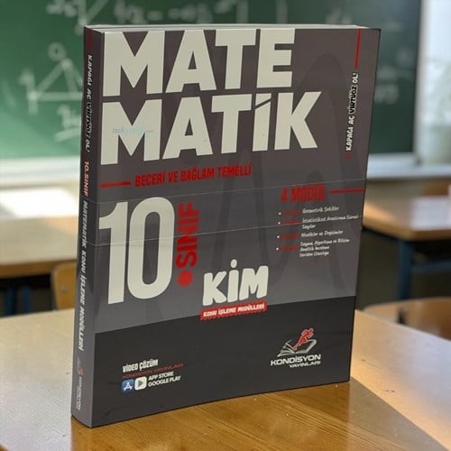 10.sınıf Matematik Konu İşleme Modülleri (4 Modül) Kondisyon Yayınları