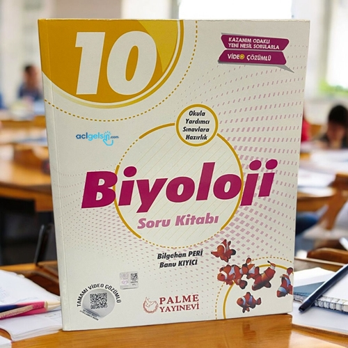 10.sınıf Biyoloji Soru Kitabı Palme Yayınları