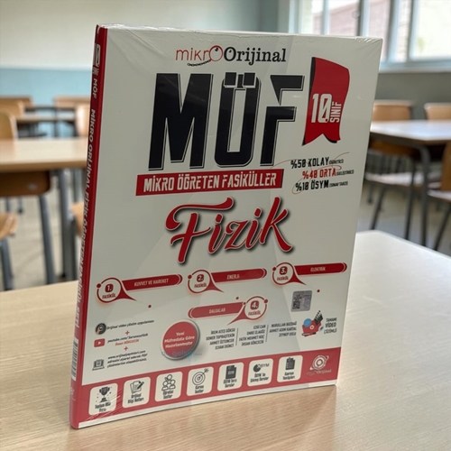 10. Sınıf Fizik Möf Mikro Öğreten 4 Lü Fasikül Seti Orijinal Yyaınları