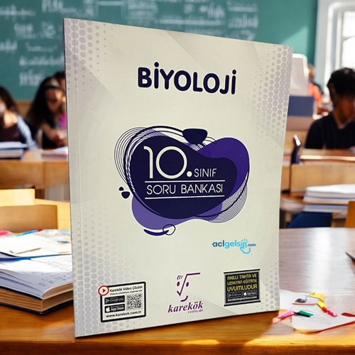 10.sınıf Biyoloji Soru Bankası Karekök Yayınları