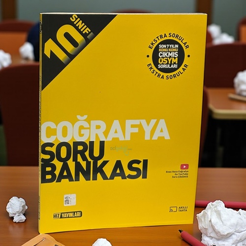 10. Sınıf Coğrafya Soru Bankası Hız Yayınları