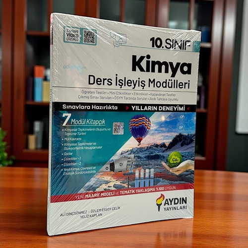 10. Sınıf Kimya Ders İşleyiş Modülleri Aydın Yayınları
