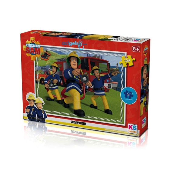 100 Parça Puzzle Fireman Sam