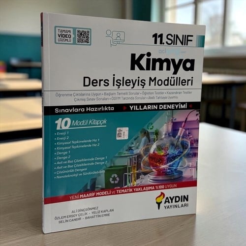 11. Sınıf Kimya Ders İşleyiş Modülleri Aydın Yayınları
