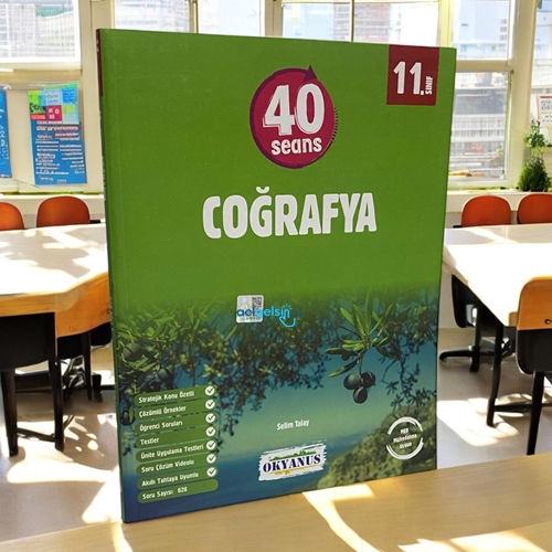 11. Sınıf 40 Seans Coğrafya Okyanus Yayınları