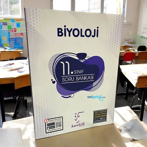 11. Sınıf Biyoloji Soru Bankası Karekök Yayınları