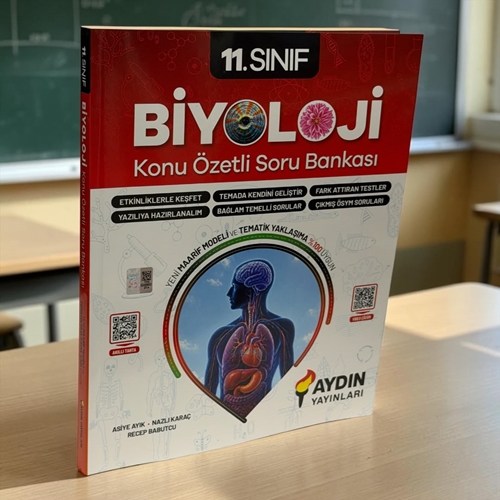 11. Sınıf Biyoloji Konu Özetli Soru Bankası Aydın Yayınları