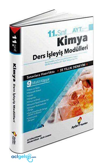 11. Sınıf Kimya Konu Anlatım Ders İşleyiş Modülleri Aydın Yayınları