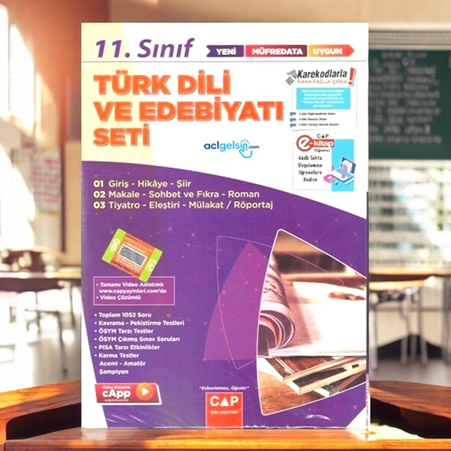11.sınıf Türk Dili Ve Edebiyatı Seti - Çap Yayınları