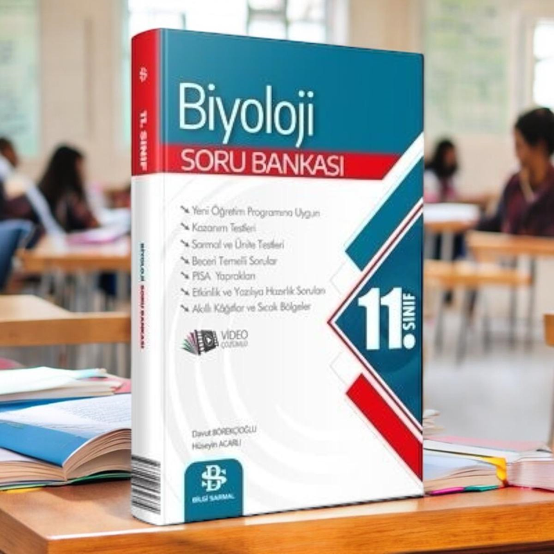 11.sınıf Biyoloji Soru Bankası Bilgi Sarmal Yayınları