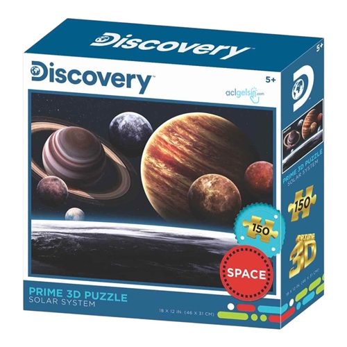 150 Parça 3d Puzzle: Güneş Sistemi