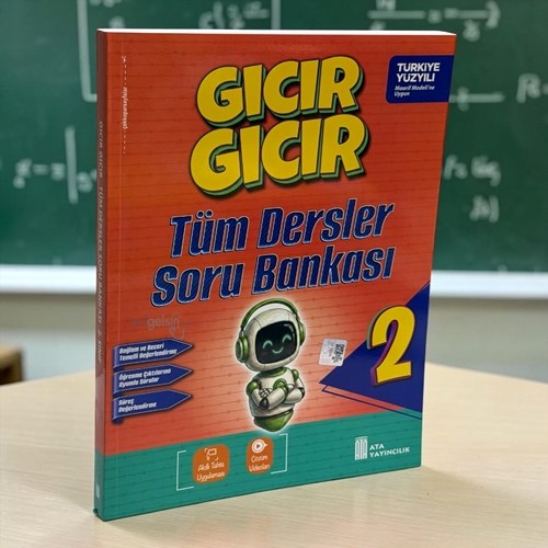 2.sınıf Gıcır Gıcır Tüm Dersler Soru Bankası Ata Yayınları