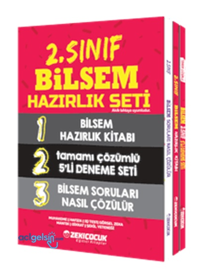 2.sınıf Bilsem Hazırlık Seti Zeki Çocuk Yayınları