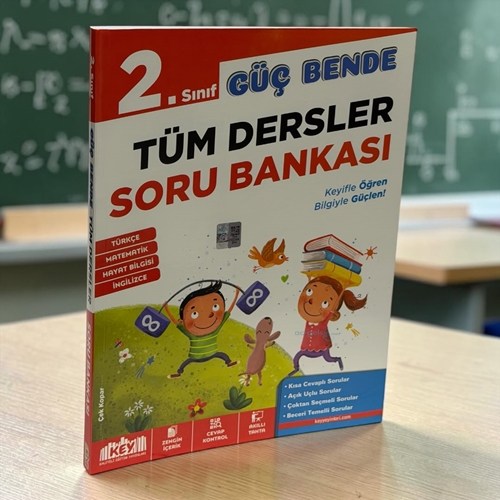 2.sınıf Güç Bende Tüm Dersler Soru Bankası Key Yayınları