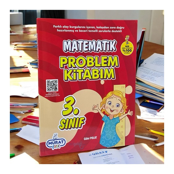 3.sınıf Matematik Murat Çocuk Problemler Kitabım Muba Yayınları