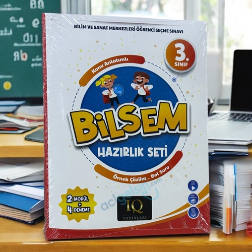 3.sınıf Bilsem Hazırlık Seti Iq Yayınları