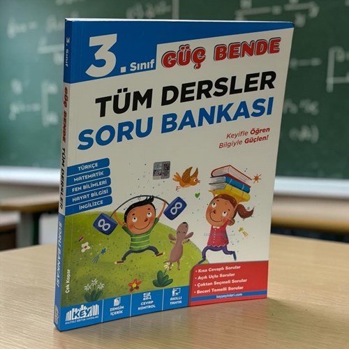 3.sınıf Güç Bende Tüm Dersler Soru Bankası Key Yayınları