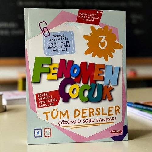 3. Sınıf Tüm Dersler Fenomen Çocuk Soru Bankası Çözümlü Fenomen Yayınları