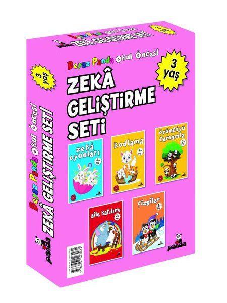 3 Yaş Zeka Geliştirme Seti - 5 Kitap Takım