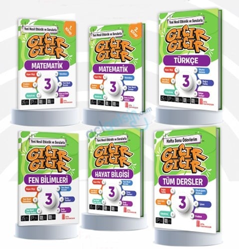 3. Sınıf Gıcır Gıcır 6'lı Set Ata Yayınları