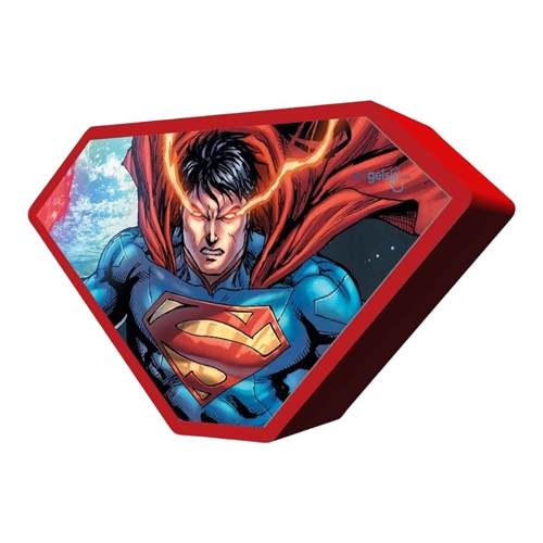 300 Parça 3d Prime Puzzle Metal Kutu: Superman