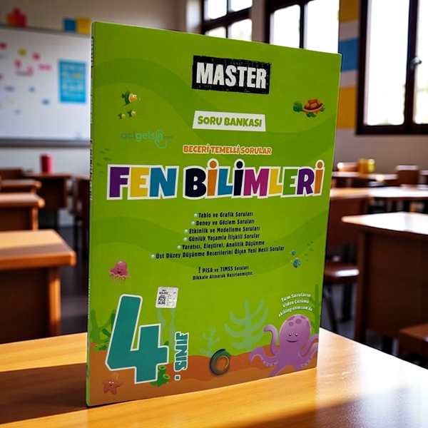 4. Sınıf Master Fen Bilimleri Soru Bankası Okyanus Yayınları