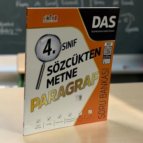 4. Sınıf Sözcükten Metne Paragraf Soru Bankası Key Yayınları