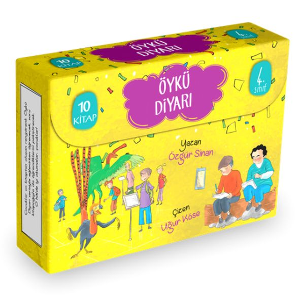 4. Sınıf Öykü Diyarı 10 Kitap Etkinlik Kukla Yayınları